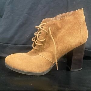 Franco Sarto Suede Booties - brand new!